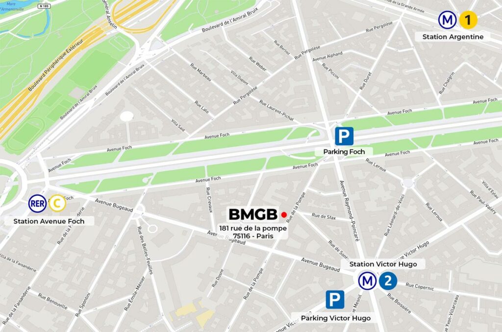Plan - Le cabinet BMGB Paris