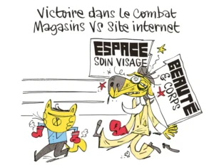 Illustration d’un franchisé revendiquant le partage des profits générés par les ventes internet du réseau